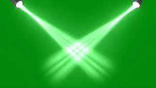 copyright free green screen Concert Stage Lights Green Screen Animated Background