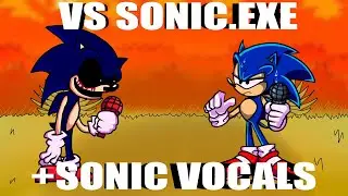 Friday Night Funkin-Sonic vs Sonic.exe(+Sonic vocals)