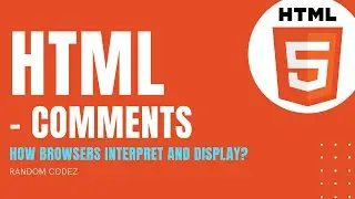 HTML Tutorial - 18 - Comments