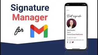 Signature Manager for Gmail