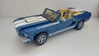 How to make Ford Mustang 10265 convertible. Instructions/Как сделать кабриолет Форд Мустанг 10265