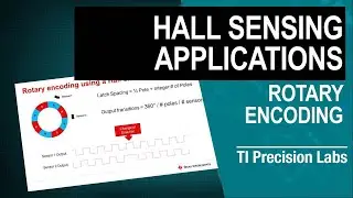 Using Hall-effect position sensors for rotary encoding