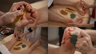 ASMR😴 Relaxing Foot & Leg Massage for Deep Sleep