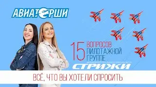 15 вопросов пилотажной группе Стрижи