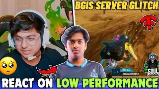 MORTAL React on SOUL Low Performance in BGIS💔✅ BGIS Server Glitch Issue😱 Team SouL 🚀