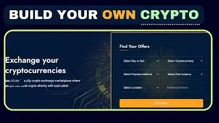 How to Create a Cryptocurrency Exchange website like 