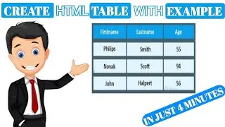 Table Tag in HTML and CSS