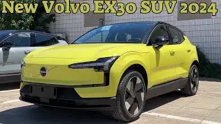 Volvo's Smallest and Fourth Pure Electric Model | Fluorite Yellow | New Volvo EX30 SUV 2024
