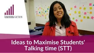 Ideas on How to Maximize Students' Talking Time