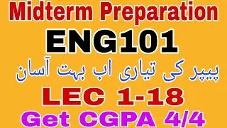 Eng101 Midterm Preparation Spring 2024|| Eng101 Midterm Preparation 2024||Eng101 Midterm Preparation