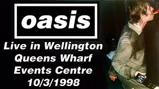 Oasis - Live in Wellington, Queens Wharf Events Centre, 10/3/1998 [Speed Corrected]