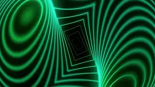 Trippy Green Rectangle - VJ / Background Effect Loop | Free Download