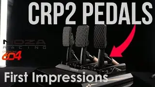 Moza Racing CRP2 Pedals: First Impressions & In-Game Testing