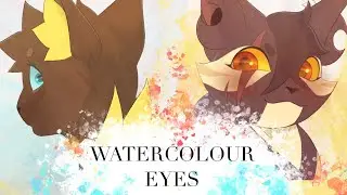 Watercolour Eyes | Monsoongale and Canarysong (PATREON ANNOUNCEMENT)