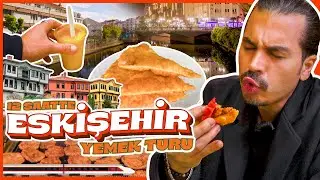 What to Eat and Drink in Eskişehir? / Daily Eskişehir Food Tour in Only 12 Hours [VLOG]