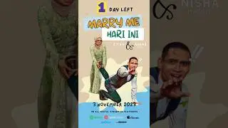 Tomorrow is the big day 💍 | Marry Me Hari Ini - Aman Aziz & Nisha Haque