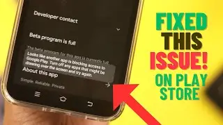 Fixed: Looks Like Another App is Blocking Access to Google Play!