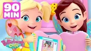 Butterbean Uses Her Tablet to Bake Recipes! w/ Cricket | 90 Minute Compilation | Shimmer and Shine