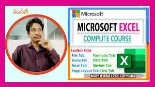 Microsoft Excel Complete Course for Beginners || MS Excel Latest 2023