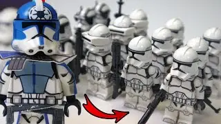 Clone Army Customs Sent Me Custom LEGO Clone Troopers!