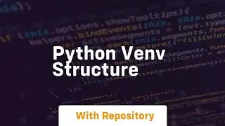 python venv structure