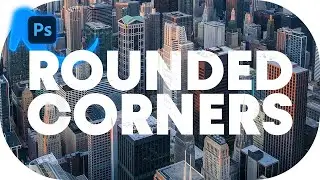 How Create ROUNDED CORNERS in Adobe Photoshop CC! (Tutorial)