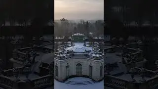 🇫🇷❄️ Le doux voile blanc au domaine de Trianon 🤍 //❄️🌎The soft white veil at the Trianon Estate 🤍