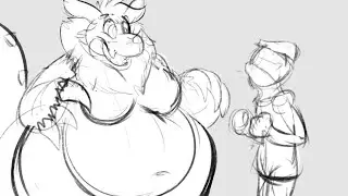 Convention Lunch Meet [Surprise Vore - Happy 8/8 Animation]
