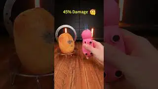 Gun Lighter VS Potato, Imagine 100% Damage