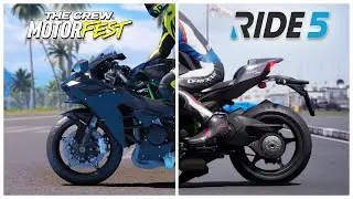 The Crew Motorfest vs Ride 5 | Engine Sound, Gameplay & Graphics Comparison