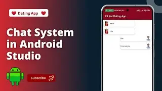 Firebase chatting system in android with firebase realtime database