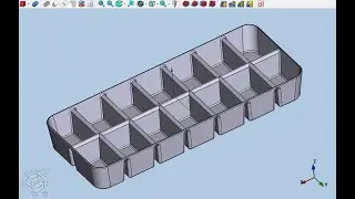 FreeCAD.#103. FreeCAD 1.0.  Копировать из эскиза и вставить в эскиз. Инструмент Толщина