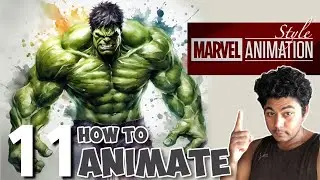 How to animate | animation  for  MARVEL STUDIO. 11