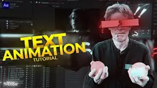 Popular text animation/effect tutorial | on After Effects