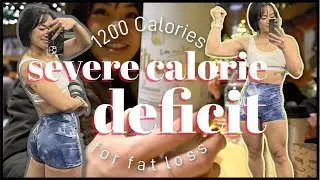 Severe Calorie Deficit for Weight Loss | SBD Day + Christmas in Seattle VLOG