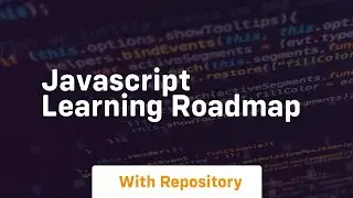 javascript learning roadmap