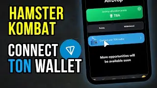 How to Connect Ton Wallet to Hamster Kombat Telegram Game | EASY METHOD (Works in 2024)