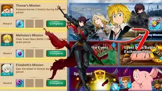 HOW TO COMPLETE THE RAGNAROK SPECIAL MISSIONS!! FREE MULTI!! - Seven Deadly Sins: Grand Cross