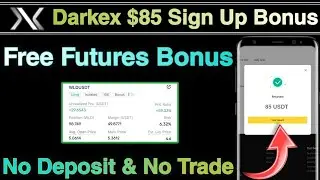 Darkex Exchange: Free $85 USDT Futures Bonus! 🤑 Grab Your Crypto Loot TODAY!