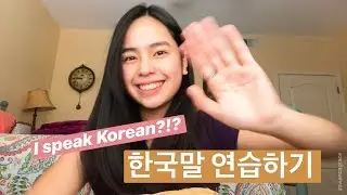 Me Speaking Korean (after 6 months!) 🇰🇷