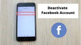 How to Deactivate Facebook Account on iPhone (Quick & Simple)