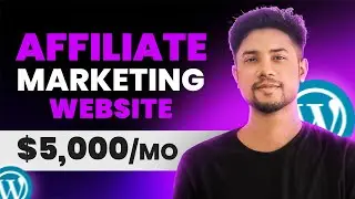 Make $5000/Month with Affiliate Marketing website using WordPress and AI