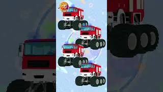 Learning to count Monster trucks for kids 
