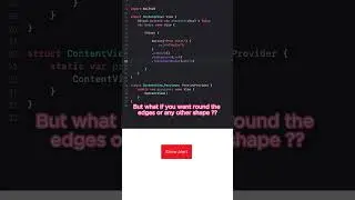 Styling a Button in SwiftUI #shorts