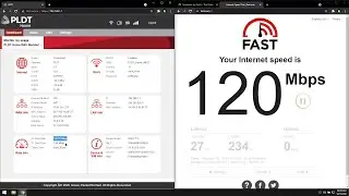 PLDT Home Prepaid WiFi D2K-FT10 LTE-Advanced SPEEDTEST