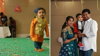 Aarush 1st Birthday Party Video || Sweet Memories