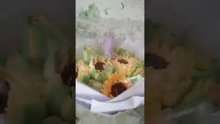 Зефирные подсолнухи и зефирный единорог 💗