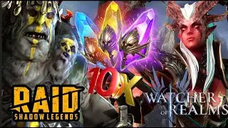 🔥Raid: SL ДЯДЯ О | АРЕНА 🔴| ОТКРЫТИЯ ОСКОЛКОВ Х10 КЛИНСЕРЫ | WATCHER OF REALMS Х10 ЗИЛИТУ 🔥🔥🔥