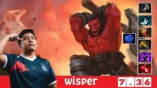 [DOTA 2] OG.Wisper the Axe [OFFLANE] [7.36]