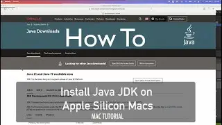 How To Install Java JDK on Apple Silicon Macs